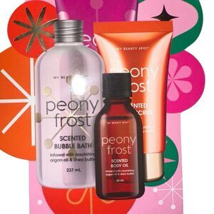 My Beauty Spot Nourishing Body Care Gift Set Peony Frost NEW